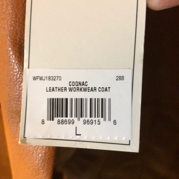 NWT JUICY COUTURE Leather Leopard Fur Coat Jacket - Picture 8 of 8